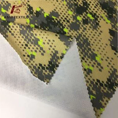 Tela de tafetà estampada 100% polièster